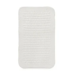 Tappetino Da Bagno Per Hotel, Palestre 50x80 Cm 100% Cotone - Bianco N908