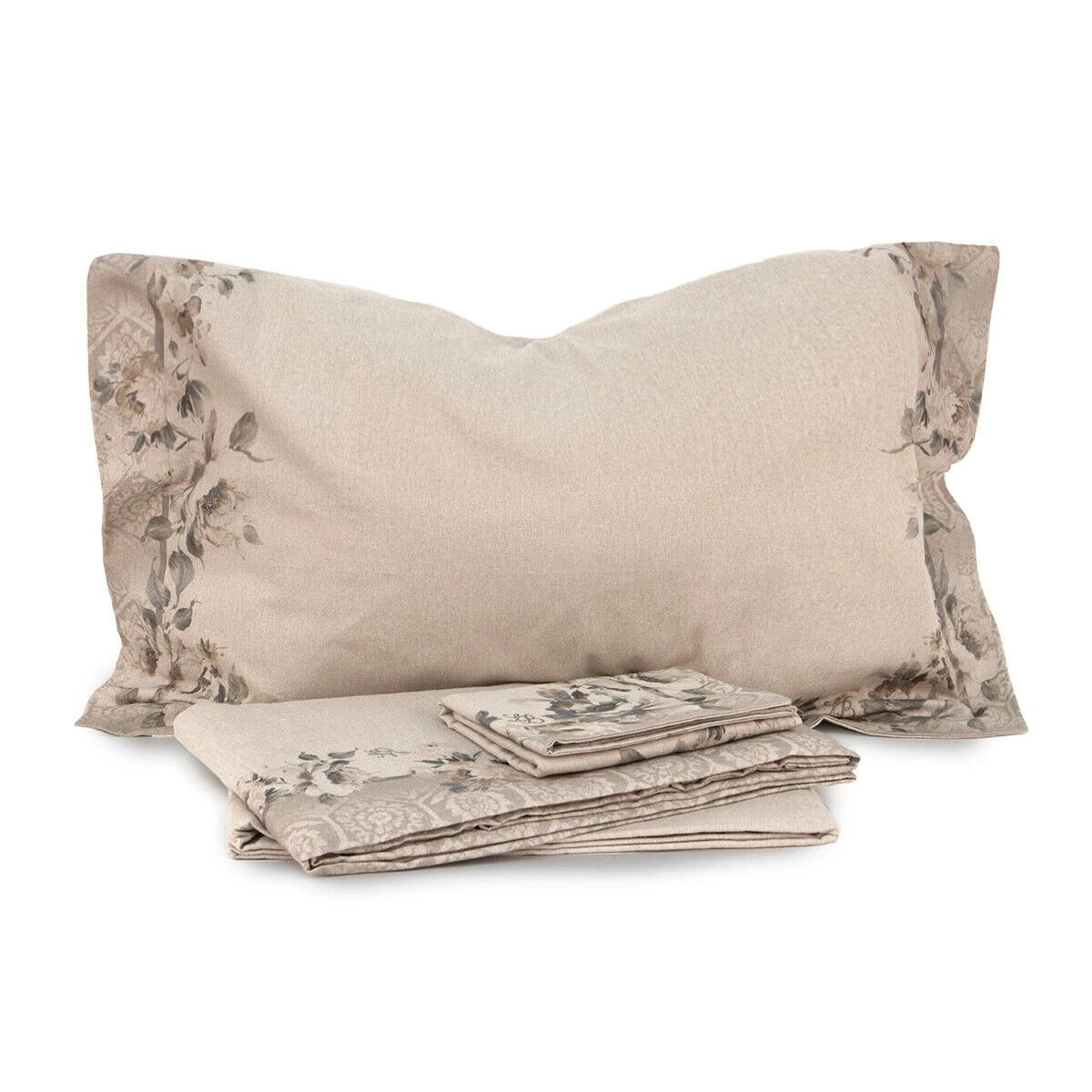 Completo Lenzuola Passiflora Laura Biagiotti In Flanella Matrimoniale Maxi J200 2 Completo Lenzuola Passiflora Laura Biagiotti In Flanella Matrimoniale Maxi J200 - immagine 2