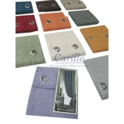 TENDA CASA ARREDO MODERNA 1 TELO 140X280 Cm CON BORCHIE ROSETTA COL. VARI E770 9 TENDA CASA ARREDO MODERNA 1 TELO 140X280 Cm CON BORCHIE ROSETTA COL. VARI E770 -Articoli Per La Casa 20130216155800 img 0020 1