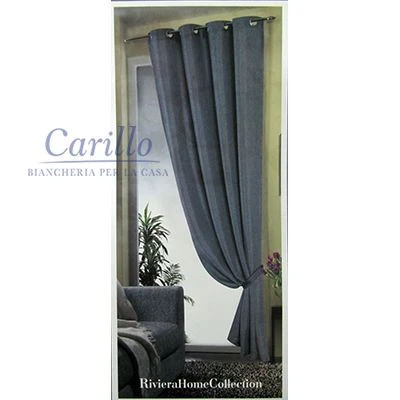TENDA CASA ARREDO MODERNA 1 TELO 140X280 Cm CON BORCHIE ROSETTA COL. VARI E770 3 TENDA CASA ARREDO MODERNA 1 TELO 140X280 Cm CON BORCHIE ROSETTA COL. VARI E770 - immagine 3