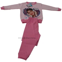 Disney Violetta Pigiama Bambina Ragazza Caldo Cotone Da 3 A 10 Anni Rosa G966