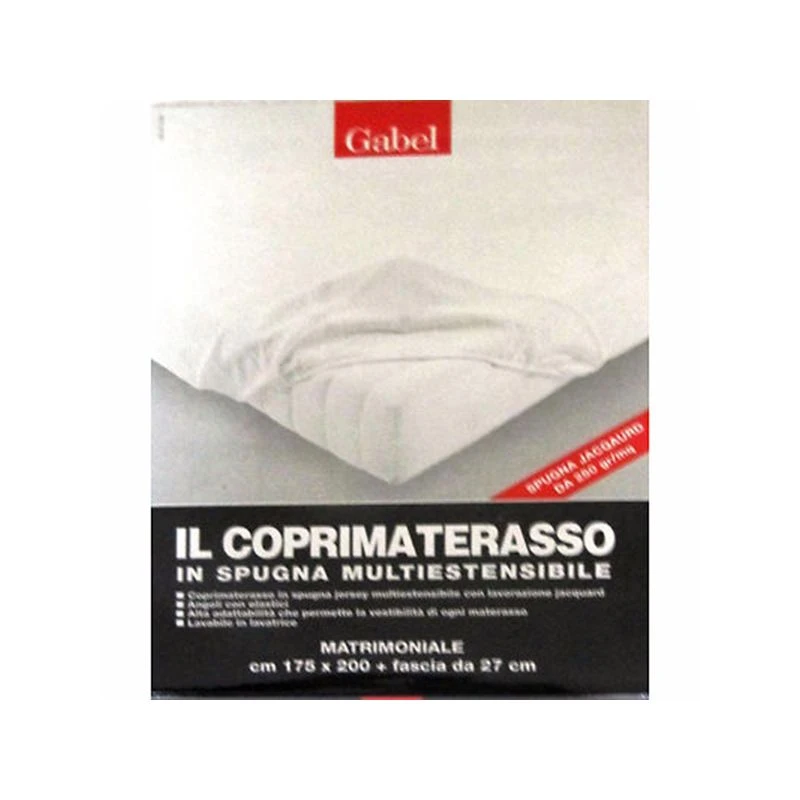 COPRIMATERASSO GABEL IN SPUGNA MULTIESTENSIBILE 1p 1/2 1 COPRIMATERASSO GABEL IN SPUGNA MULTIESTENSIBILE 1p 1/2