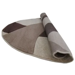 Tappeto Moderno Rotondo 160x160 Cm. Mod. Twist Carvino Beige/Marrone H729 9 Tappeto Moderno Rotondo 160x160 Cm. Mod. Twist Carvino Beige/Marrone H729 -Articoli Per La Casa 20140422154653 tappeto twist carvino beige marrone