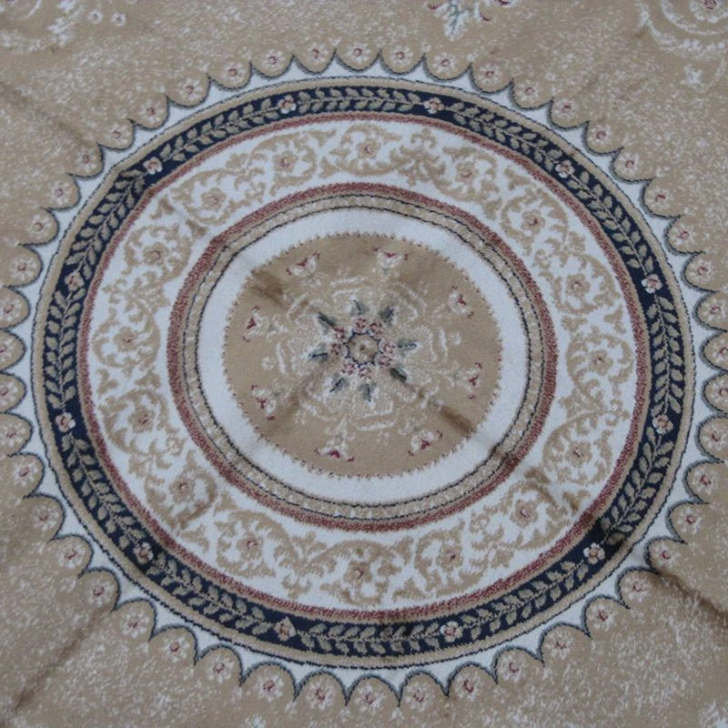 Tappeto Arredo Classico Zrabi Rotondo Effetto Seta 160x160 Color Dorato H732 3 Tappeto Arredo Classico Zrabi Rotondo Effetto Seta 160x160 Color Dorato H732 - immagine 3