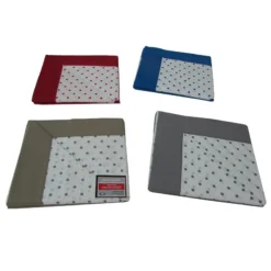 Completo Lenzuola Pierre Cardin 100% Cot. Matrimoniale Art. Summer Dis Pois H835