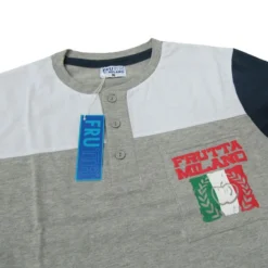 PIGIAMA FRUTTA UOMO PRIMAVERA ESTATE COTONE MANICA LUNGA M/L/XL/XXL GRIGIO F504 -Articoli Per La Casa 20140723172132 f504 6 2