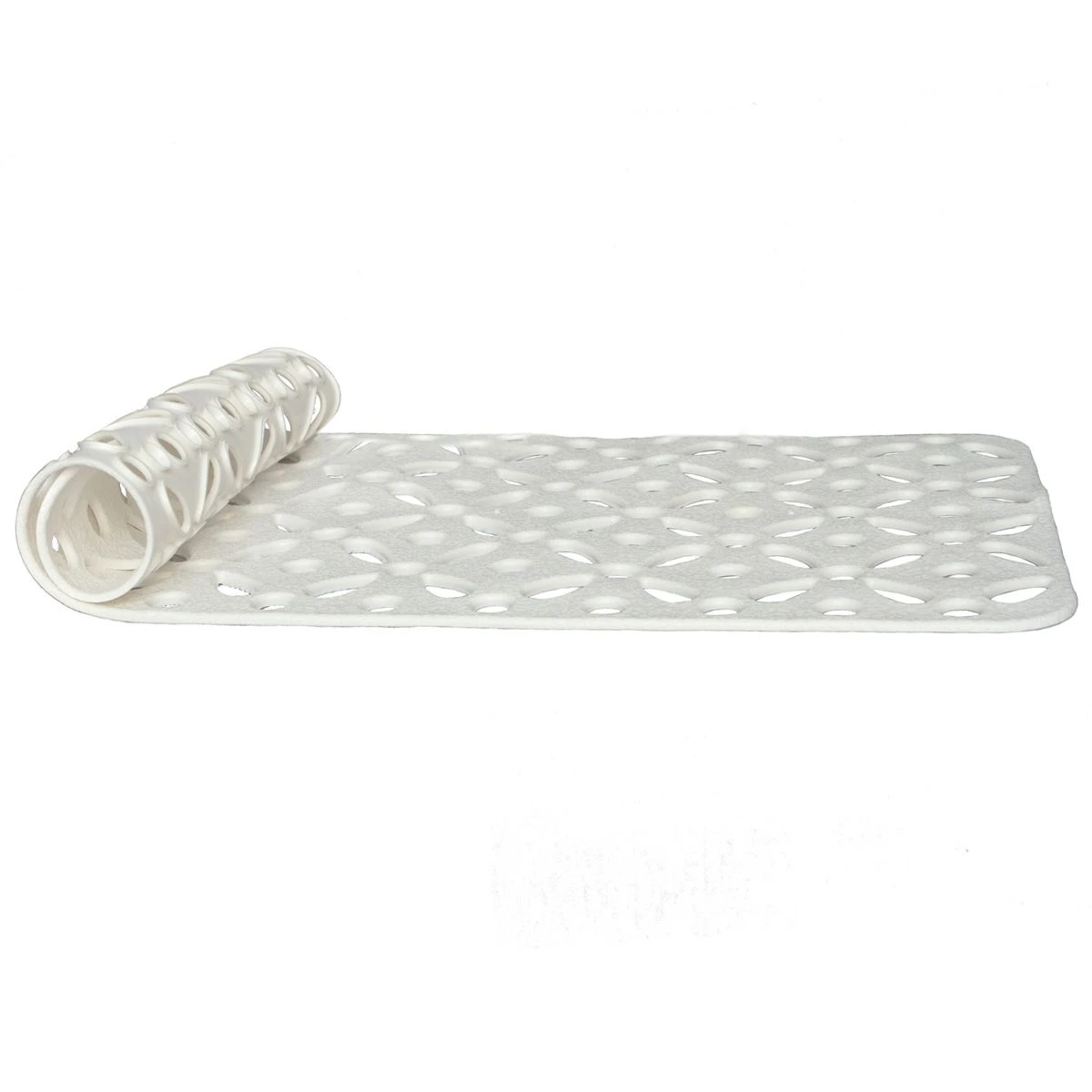 Tappetino Per Vasca O Doccia Antiscivolo In Plastica Con Ventose 77x37 Cm. L666 2 Tappetino Per Vasca O Doccia Antiscivolo In Plastica Con Ventose 77x37 Cm. L666 - immagine 2