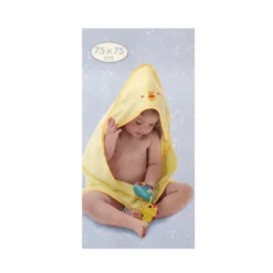 Telo Doccia Con Cappuccio Per Bimbo Disney Winnie The Pooh Spugna Di Cotone L950