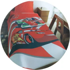 Calda Coperta Plaid Effetto Pelliccia Disney Cars Per Letto Singolo M118