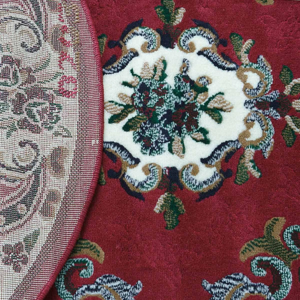 Tappeto Chinese Garden Rotondo 120x120 Cm. Color Rosso Dis. 2038 M397 2 Tappeto Chinese Garden Rotondo 120x120 Cm. Color Rosso Dis. 2038 M397 - immagine 2