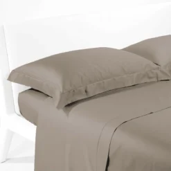 Completo Lenzuola In Raso Di Caleffi Matrimoniale Tinta Unita U788 -Articoli Per La Casa 4 22