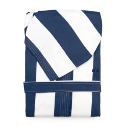 Accappatoio Adulto In Microfibra Righe Di Navigare Con Cappuccio J678 5 Accappatoio Adulto In Microfibra Righe Di Navigare Con Cappuccio J678 -Articoli Per La Casa accappatoio adulto in microfibra con cappuccio a righe di navigare blu 1 3