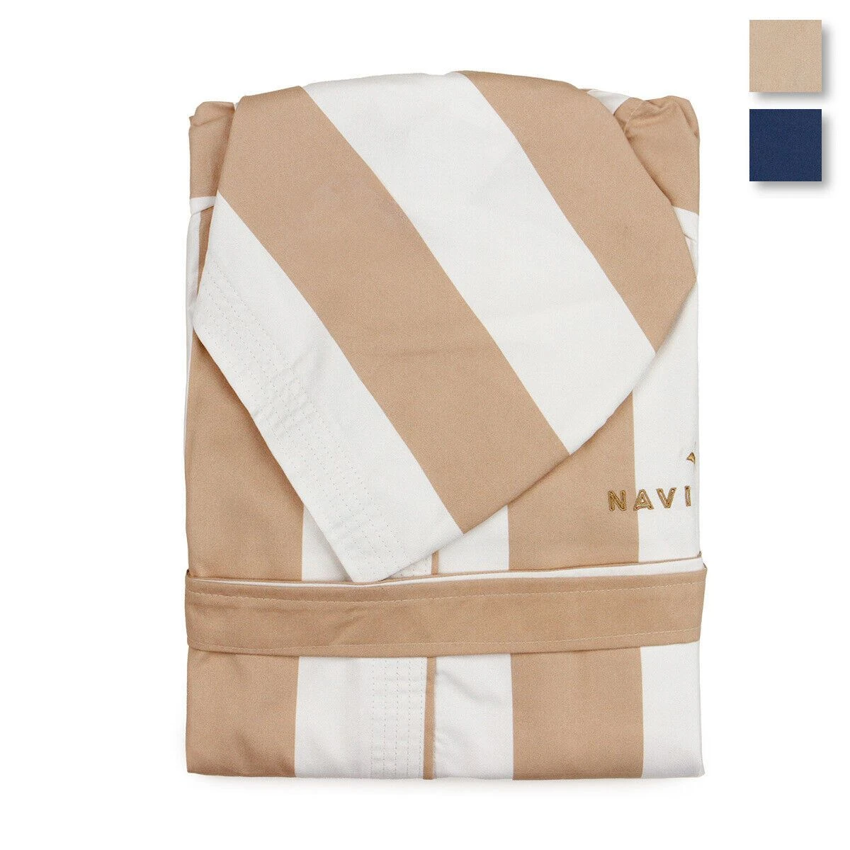 Accappatoio Adulto In Microfibra Righe Di Navigare Con Cappuccio J678 1 Accappatoio Adulto In Microfibra Righe Di Navigare Con Cappuccio J678