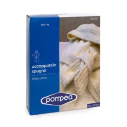 Accappatoio Adulto Pompea In Spugna 380 Gr/mq - Dalla S Alla XXL Z364 -Articoli Per La Casa accappatoio adulto pompea in spugna scatola 43
