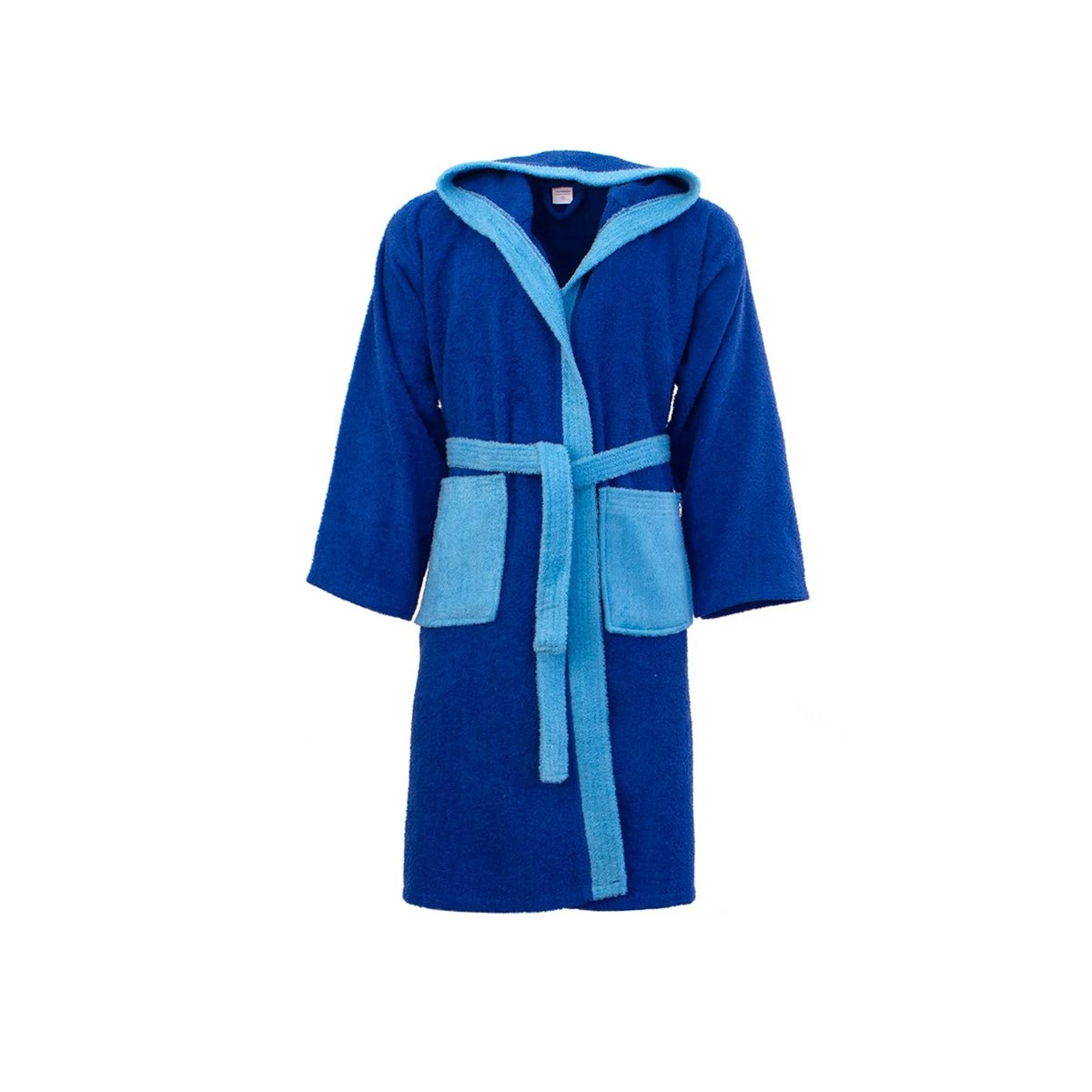 Accappatoio Bambino/ragazzo Bicolor Di Morbidissimi In Spugna 400 Gr/mq Y781 2 Accappatoio Bambino/ragazzo Bicolor Di Morbidissimi In Spugna 400 Gr/mq Y781 - immagine 2