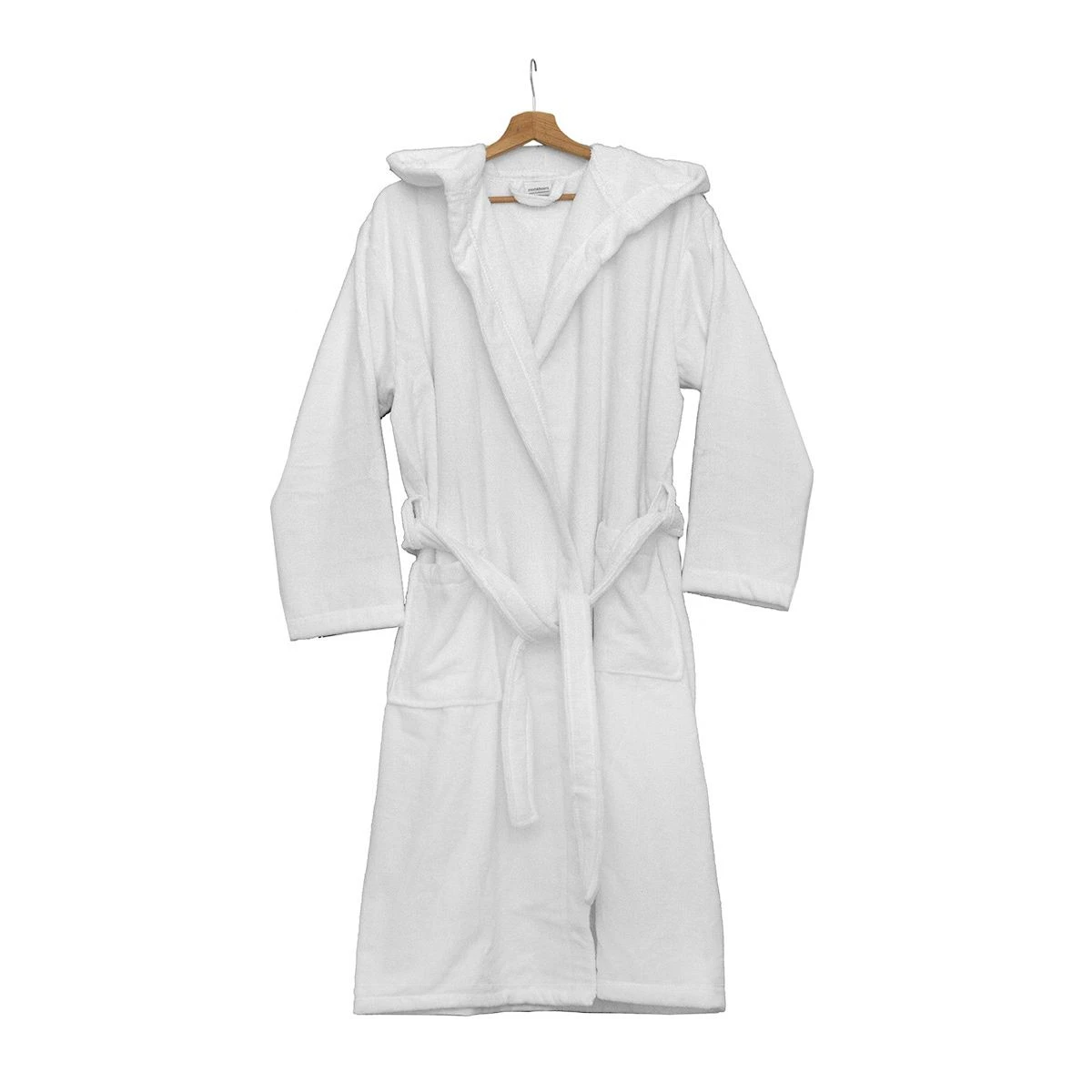 Accappatoio Con Cappuccio Morbidissimi In Spugna 500 Gr Velour Cinigliata R109 2 Accappatoio Con Cappuccio Morbidissimi In Spugna 500 Gr Velour Cinigliata R109 - immagine 2