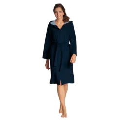 Accappatoio Con Cerniera Palermo Di Vossen Donna In Spugna R502 -Articoli Per La Casa accappatoio con cerniera palermo vossen donna in spugna effetto velluto winternight 4