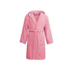 Accappatoio Junior Pompea In Spugna 380 Gr/mq - Da 4 A 14 Anni Z457 -Articoli Per La Casa accappatoio junior pompea in spugna rosa 16