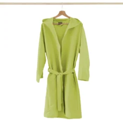 Accappatoio Adulto Microfibra Con Cappuccio + Borsa Uomo Donna, Colori Vari V851 -Articoli Per La Casa accappatoio microfibra unisex adulto con cappuccio e borsa verde 5