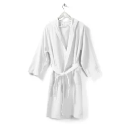 Accappatoio Adulto In Microspugna Caleffi 260gr/mq Y361 10 Accappatoio Adulto In Microspugna Caleffi 260gr/mq Y361 -Articoli Per La Casa accappatoio microspugna caleffi adulto bianco 3