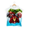 Accappatoio Poncho Avengers Marvel In Spugna Taglia Unica K265