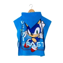 Accappatoio Poncho Sonic The Hedgehog In Spugna Taglia Unica J685 5 Accappatoio Poncho Sonic The Hedgehog In Spugna Taglia Unica J685 -Articoli Per La Casa accappatoio poncho sonic the hedgehog in spugna taglia unica 3