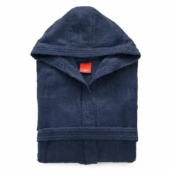 Accappatoio Con Cappuccio Gabel Mod. Tintaunita In Spugna Da 380 Gr Q957 -Articoli Per La Casa accappatoio con cappuccio gabel tintaunita company spugna 380 gr blu