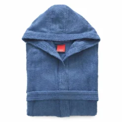 Accappatoio Con Cappuccio Gabel Mod. Tintaunita In Spugna Da 380 Gr Q957 -Articoli Per La Casa accappatoio con cappuccio gabel tintaunita company spugna 380 gr bluette