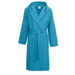Accappatoio Nido D‘ape Di Morbidissimi In Puro Cotone - Dalla S Alla XXXL S276 -Articoli Per La Casa accappatoio nido d ape morbidissimi da 270 gr turchese