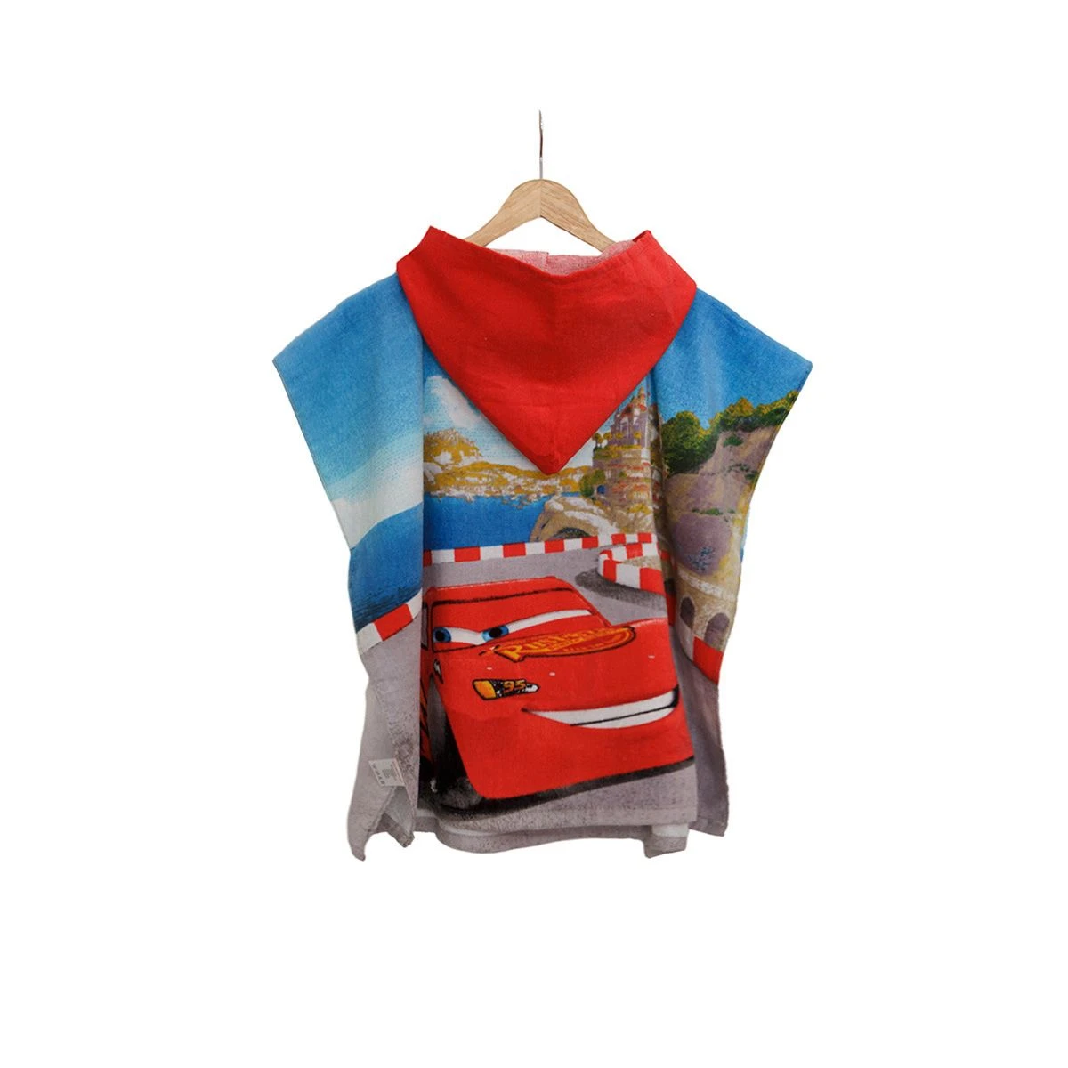 Accappatoio Poncho Cars Disney Pixar Spugna - Taglia Unica S532 3 Accappatoio Poncho Cars Disney Pixar Spugna - Taglia Unica S532 - immagine 3