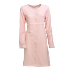 Camicia Clinica Aperta Liabel In Cotone LI20018 V604 -Articoli Per La Casa camicia da notte aperta liabel li20018 confetto 4