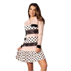 Camicia Da Notte Donna Exclusive In Caldo Cotone P1341 W475 -Articoli Per La Casa camicia da notte caldo cotone exclusive p1341 2 6