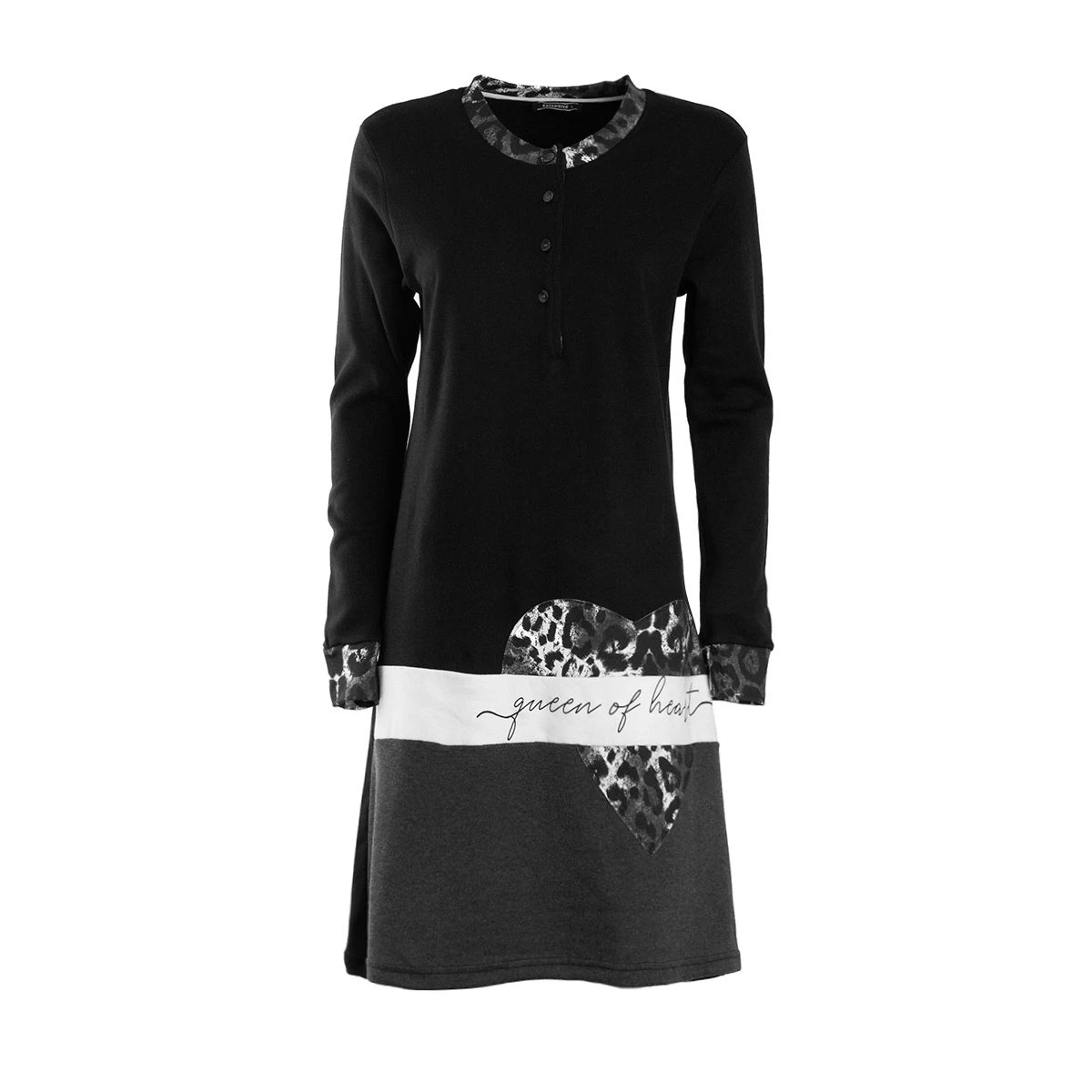Camicia Da Notte Donna Exclusive In Caldo Cotone P1353 W473 4 Camicia Da Notte Donna Exclusive In Caldo Cotone P1353 W473 - immagine 4
