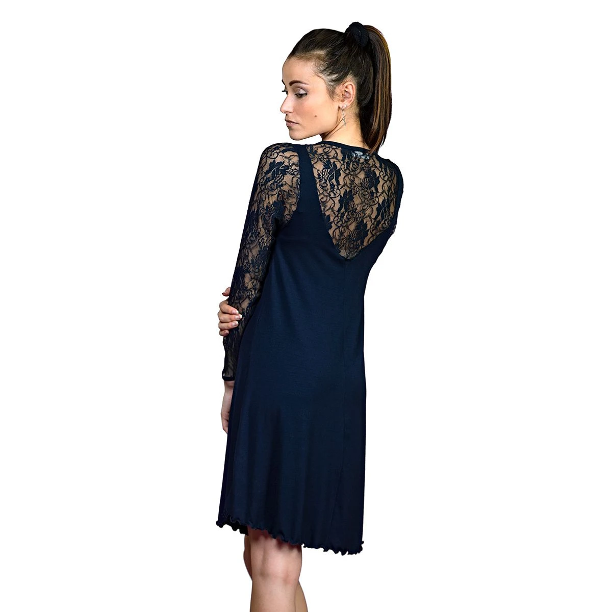 Camicia Da Notte Donna Helsinki Di Toscana Lingerie In Viscosa V393 2 Camicia Da Notte Donna Helsinki Di Toscana Lingerie In Viscosa V393 - immagine 2