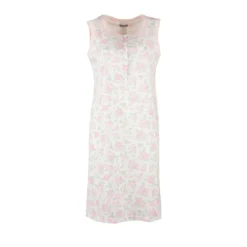 Camicia Da Notte Donna Linclalor In Cotone 74113 - Fino Alla Tg 60 Y458 -Articoli Per La Casa camicia da notte spalla larga linclalor in cotone jersey 74113 rosa 9