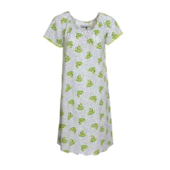 Camicia Da Notte Abito Da Casa Mi.a.mi Mezza Manica 73385 U240 -Articoli Per La Casa camicia da notte abito da casa miami 73385 bianco sedano