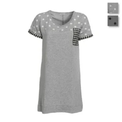 Camicia Da Notte Estiva Character In Cotone P1046 U349