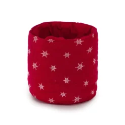 Cestino Portapane Natalizio Elliot In Puro Cotone K832