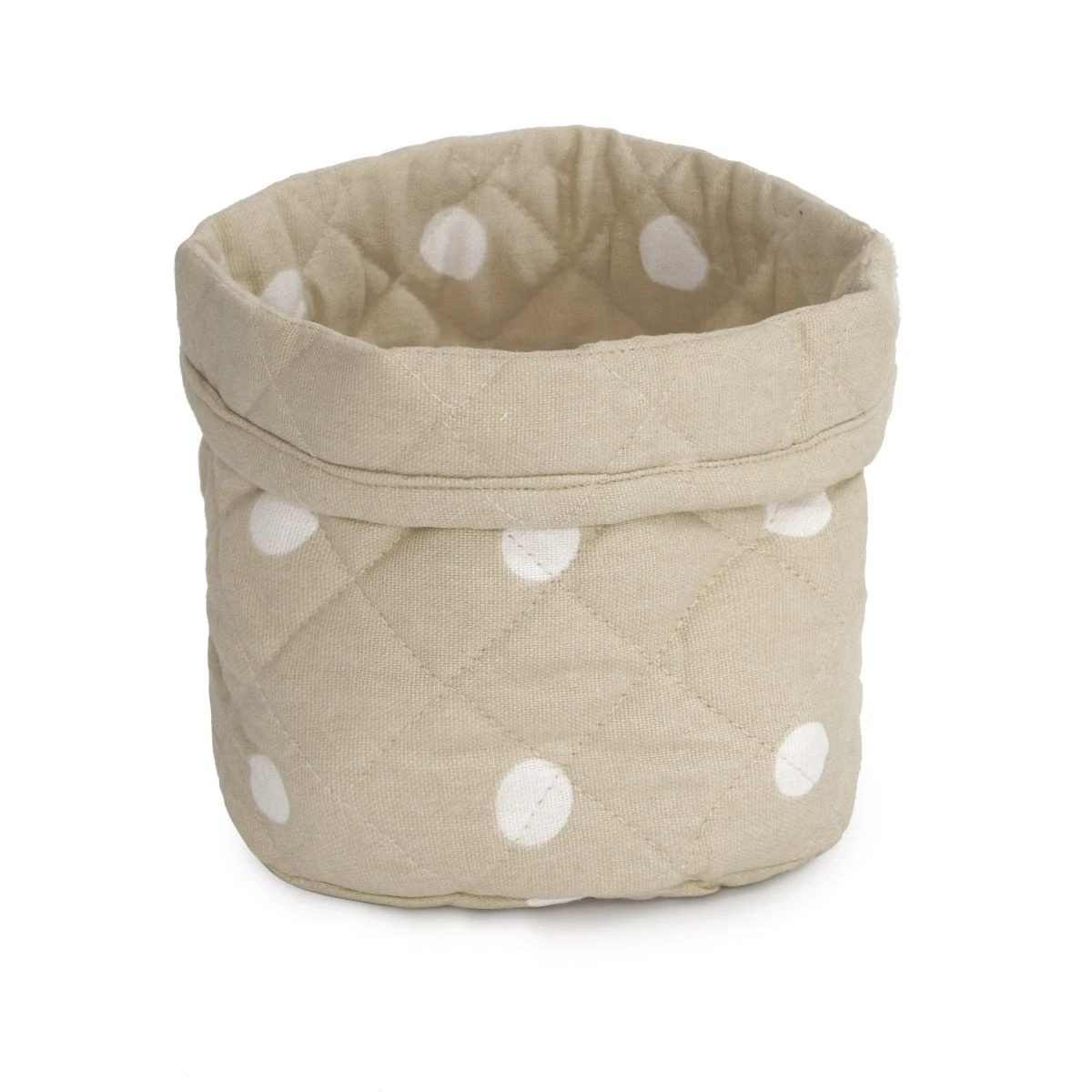 Cestino Portapane Pop Pois In Puro Cotone V941 4 Cestino Portapane Pop Pois In Puro Cotone V941 - immagine 4