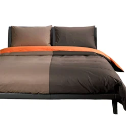 Completo Copripiumino Atlantic Di Caleffi Bicolore - Dimensioni Varie V588 -Articoli Per La Casa completo copripiumino atlantic caleffi dimensioni varie moka 2