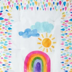 Completo Copripiumino Baleno Di Bassetti Per Lettino Baby K685 -Articoli Per La Casa completo copripiumino baleno di bassetti per lettino baby bianco 2 1