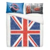 Bassetti Completo Copripiumino Union Jack Matrimoniale M817