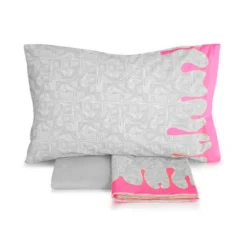 Completo Lenzuola Back To Back Di Bassetti - Dimensioni Varie Z148 -Articoli Per La Casa completo lenzuola back to back di bassetti rosa 3