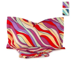 Completo Lenzuola Brunilde Di Enrico Coveri In Percalle Matrimoniale K352