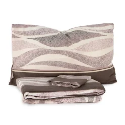 Completo Lenzuola Caldas Di Zero Bed In Flanella - Dimensioni Varie J237 -Articoli Per La Casa completo lenzuola caldas di zero bed in flanella tortora 2