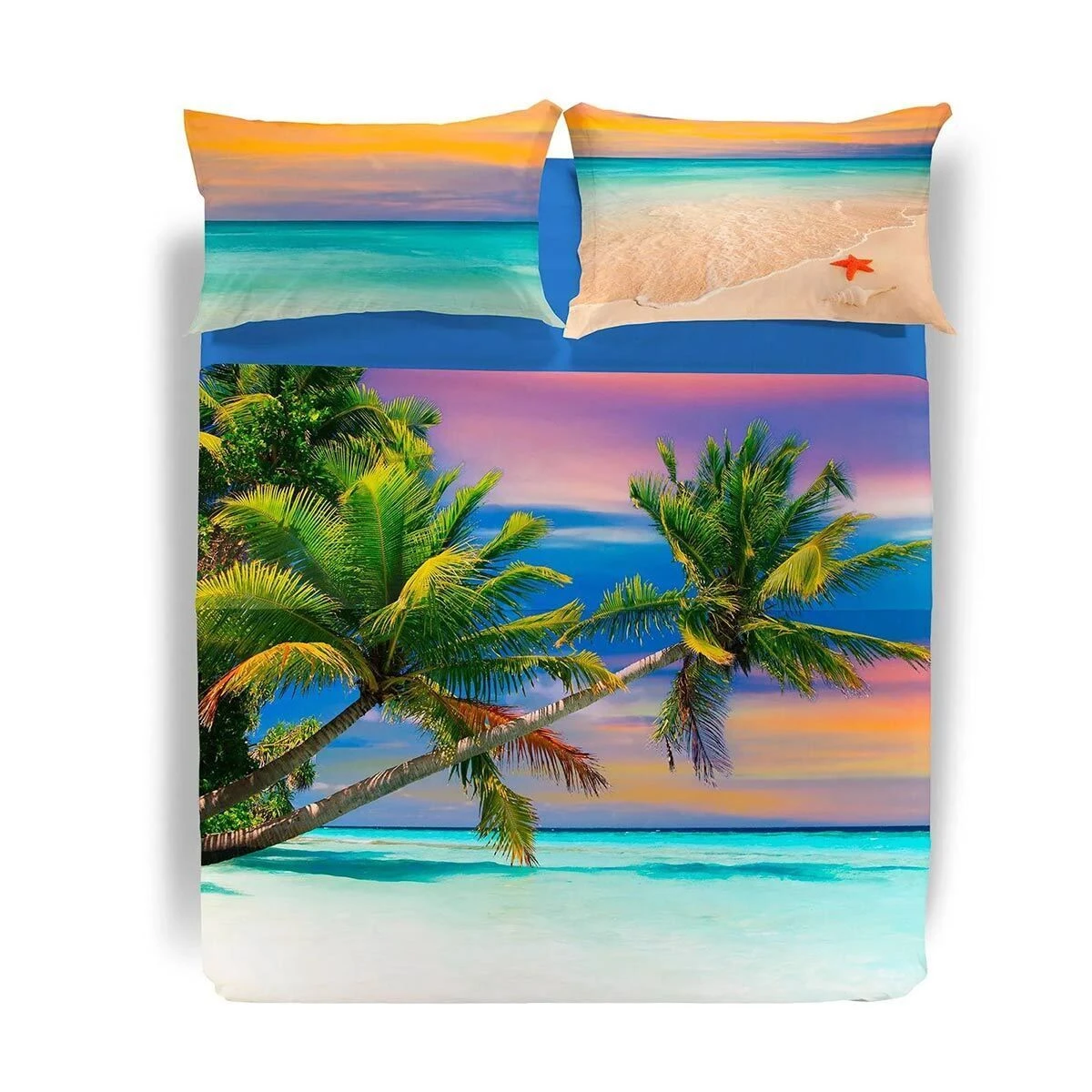 Completo Lenzuola Copriletto Caraibi Di Caleffi Digitale Matrimoniale K602 1 Completo Lenzuola Copriletto Caraibi Di Caleffi Digitale Matrimoniale K602