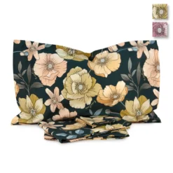 Completo Lenzuola Demetra Di Enrico Coveri In Percalle Matrimoniale Maxi J236