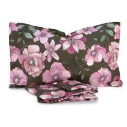 Completo Lenzuola Demetra Di Enrico Coveri In Percalle Matrimoniale Maxi J236 -Articoli Per La Casa completo lenzuola demetra di enrico coveri in percalle matrimoniale maxi tortora 1