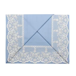 Completo Lenzuola Elegance Nazareno Gabrielli C/pizzo Matrimoniale W803 -Articoli Per La Casa completo lenzuola elegance di nazareno gabrielli per letto matrimoniale cielo 1