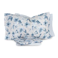 Completo Lenzuola Floralia Di Zucchi C/doppie Federe - Dimensioni Varie J636 5 Completo Lenzuola Floralia Di Zucchi C/doppie Federe - Dimensioni Varie J636 -Articoli Per La Casa completo lenzuola floralia di zucchi cdoppie federe dimensioni varie blu 3